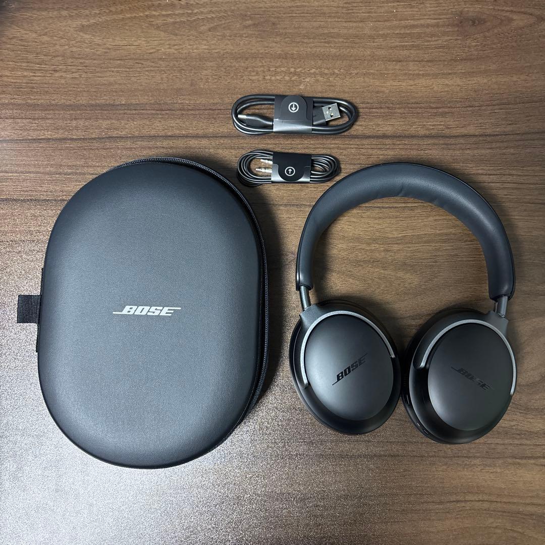 ヘッドホン BOSE QUIETCOMFORT ULTRA HEADPHONES BLK