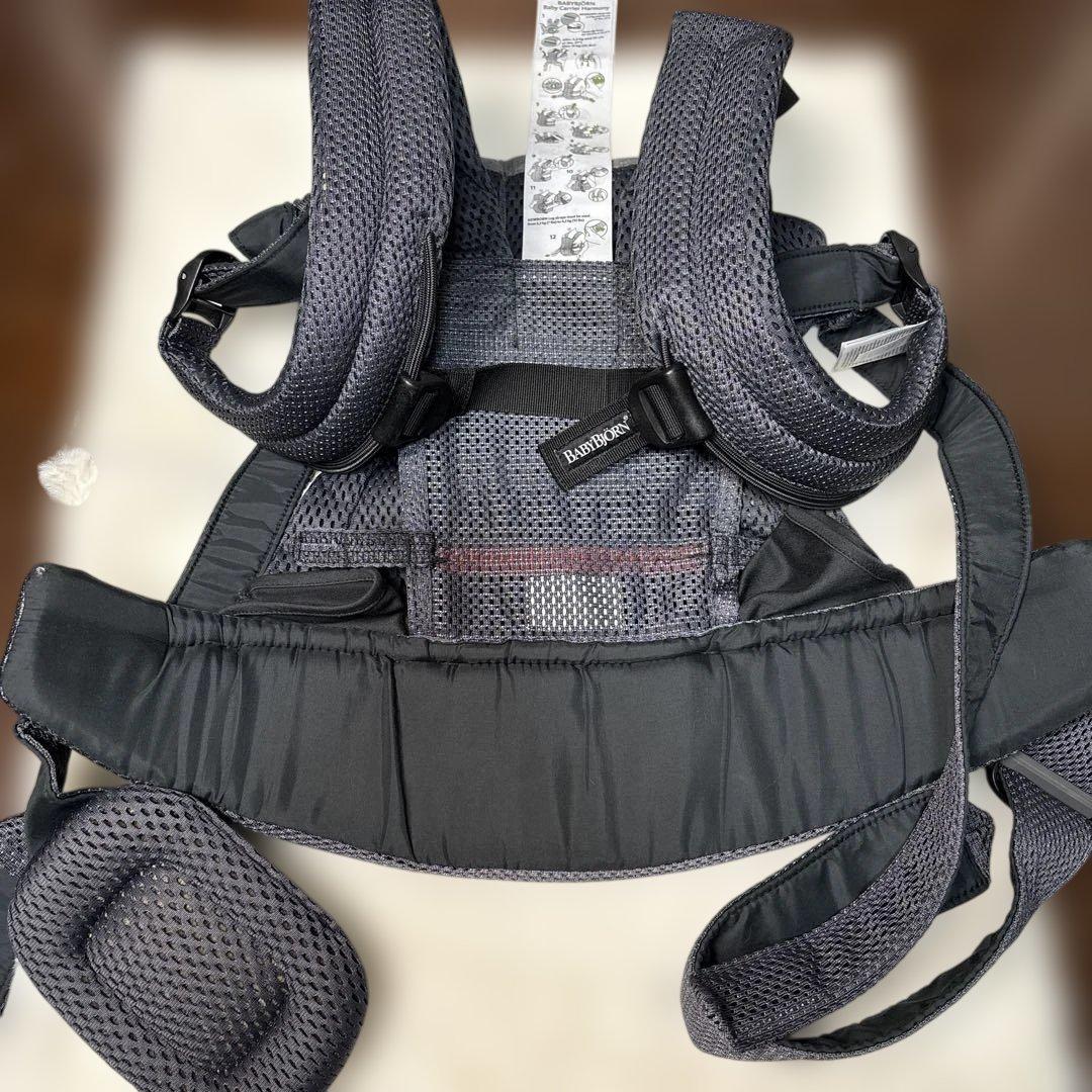 【美品】BABY BJORNハーモニー ベビーキャリア アンスラサイト