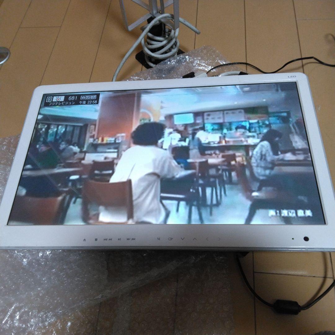 車中泊＆キャンピングカーに！18.5インチ地デジ液晶テレビフルセット！