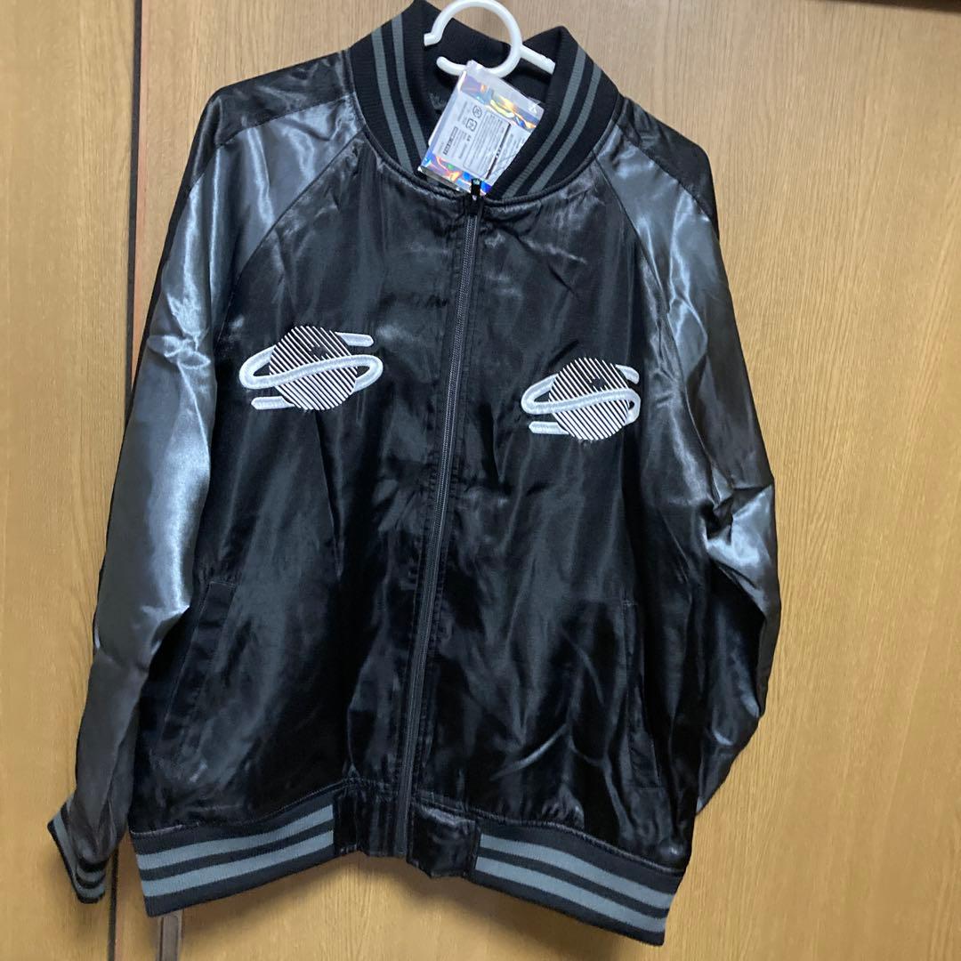 新品 Lサイズ セガサターン スカジャン　キーホルダー付き　刺繍