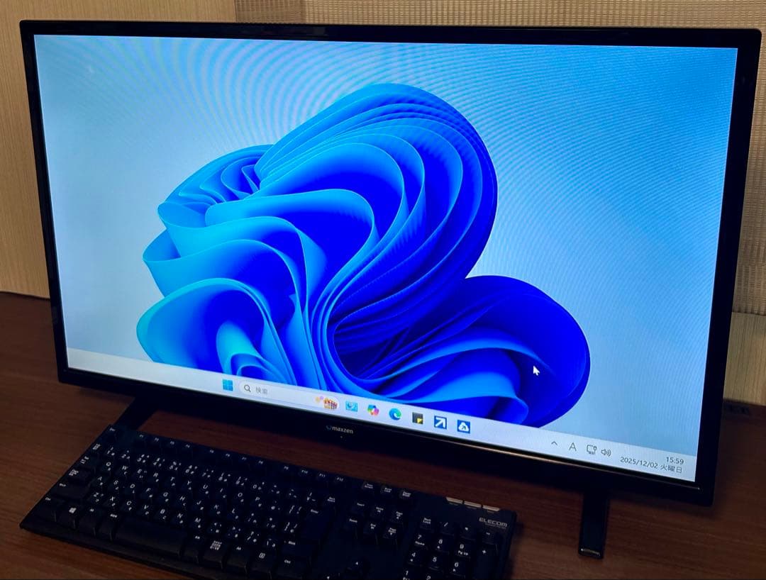 32V型 ハイビジョン 液晶テレビ MAXZEN J32SK03 PCモニター