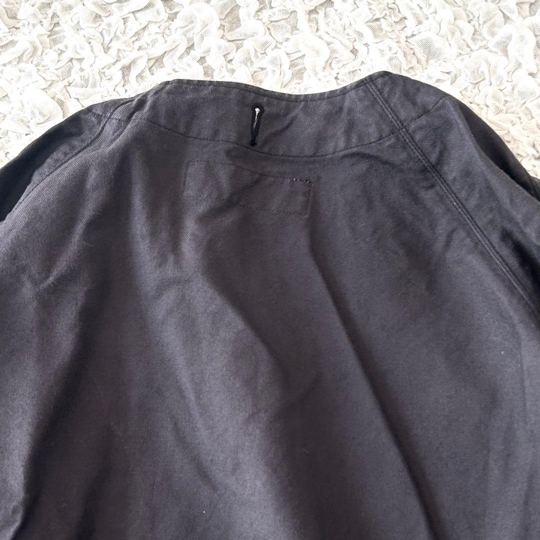 美品　シンゾーン モーターサイクルジャケット　ノーカラー　ヴィンテージ