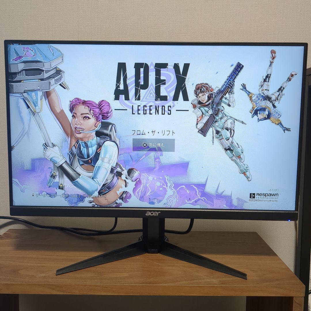 Acer 180Hz ゲーミングモニターQG241YM3bmiipx