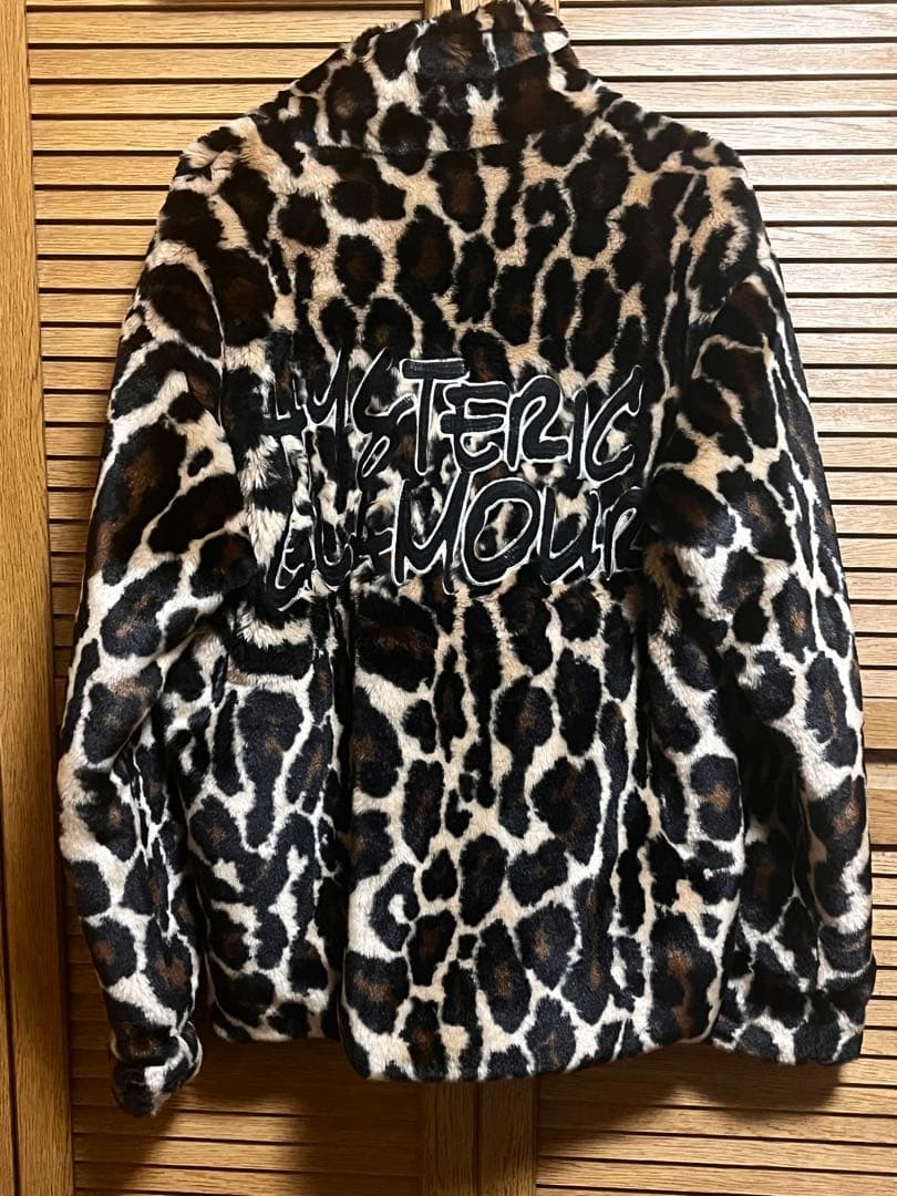 HYSTERIC GLAMOUR レオパード フェイクファージャケット M