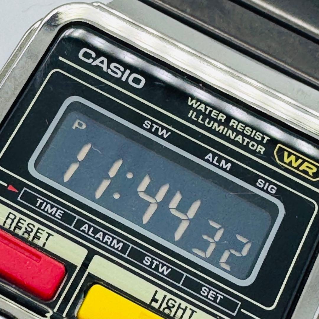 CASIO A120WE チープカシオ　 ガンメタリック【反転液晶】