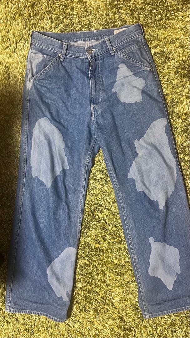 パンツ ENCOMING SPOTTED DENIM TROUSER