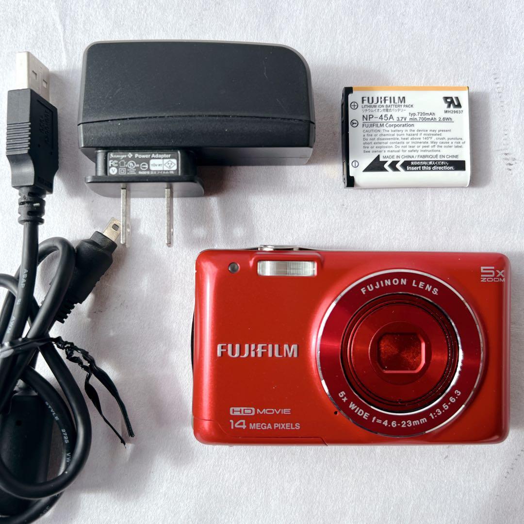 美品✨富士フィルム FINEPIX JX600 デジカメ　コンデジ