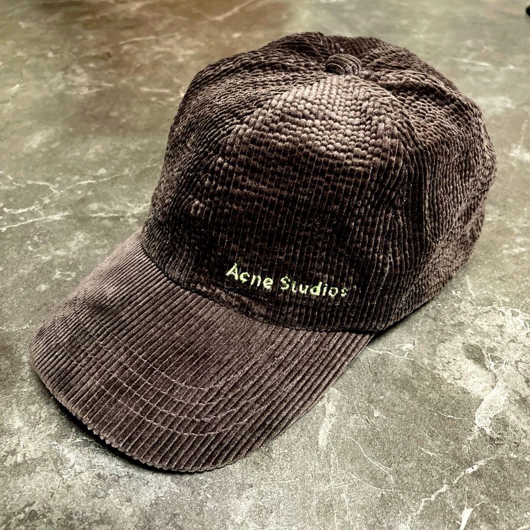 Acne Studios コーデュロイキャップ