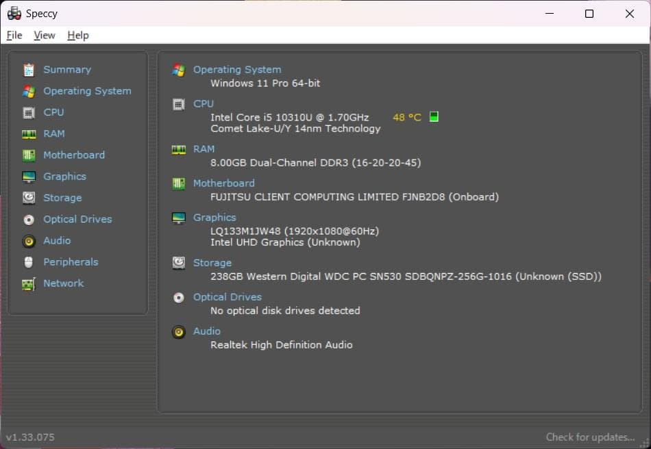 第10世代✨Core i5✨富士通 U9310/E✨Office2024