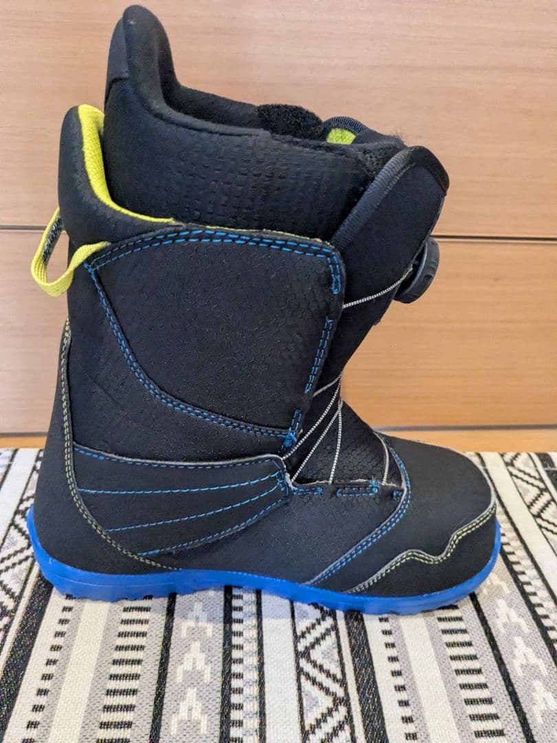 BURTON ZIPLINE YOUTHスノーボードブーツ 子ども用　25センチ
