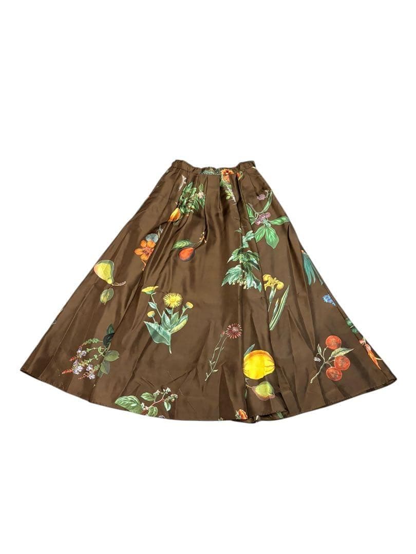 【未使用✨】CABaNGreenShower25年SSボタニカルロングスカート