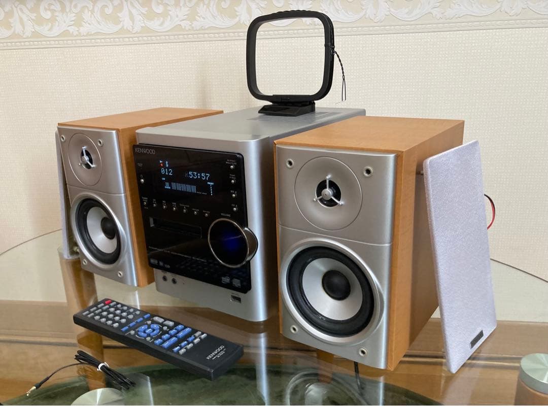 【美品】KENWOOD　RMD-NDL100　MD・CD・USB・希少可動品