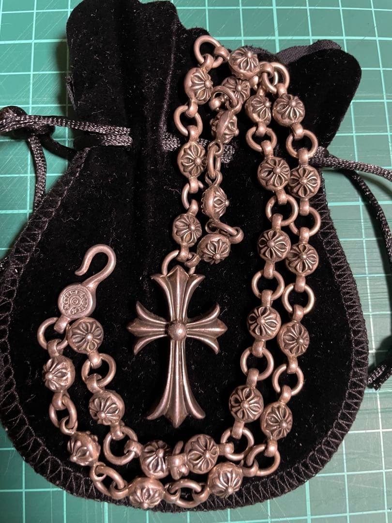 【早い者勝ち】クロムハーツ/クロス/シルバー/1991年/