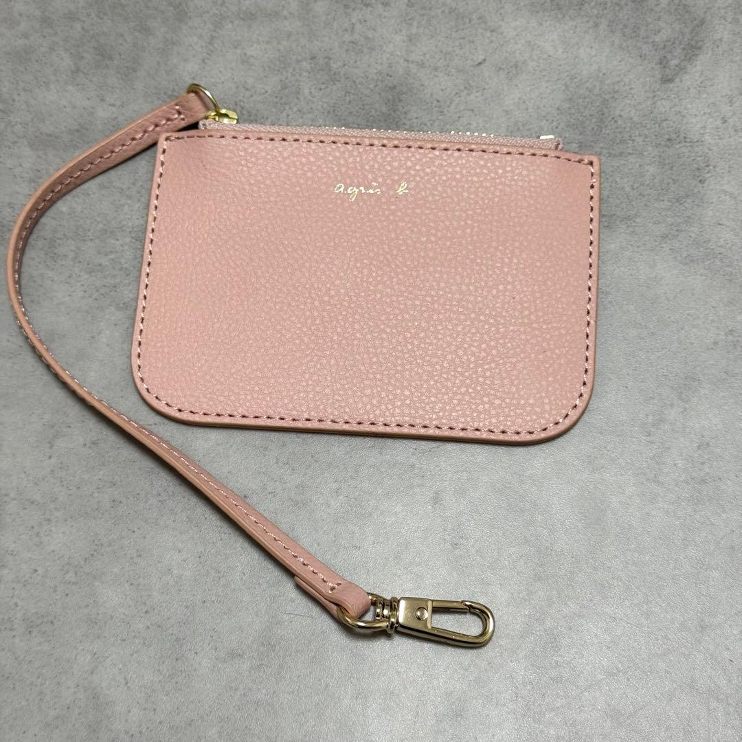 かおりん アニエスベー ピンク ブラウン リュック ミニ ポーチ付