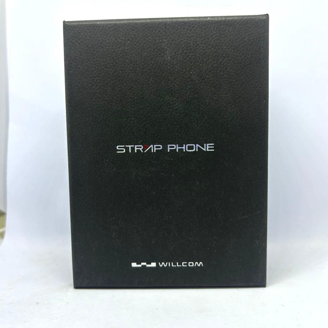 WILLCOM WX03A STRAP PHONE希少未使用品ジャンク