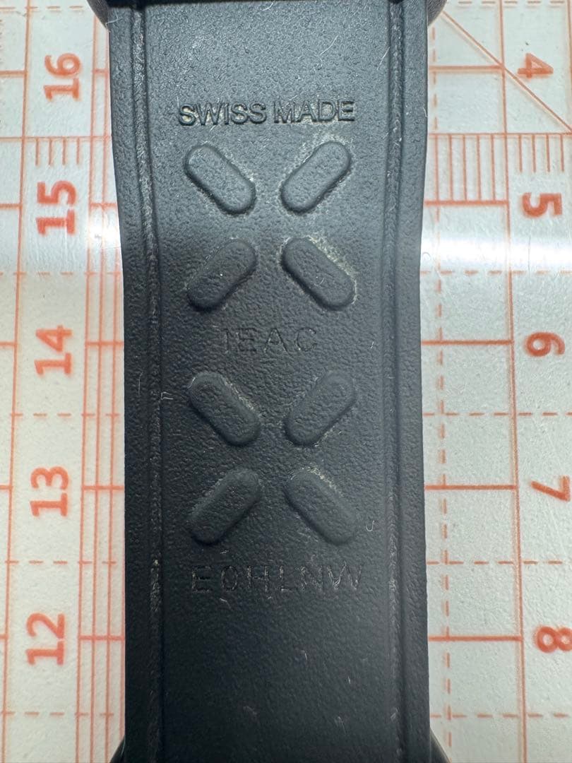 IWC ブラックラバーベルト 箱などあり