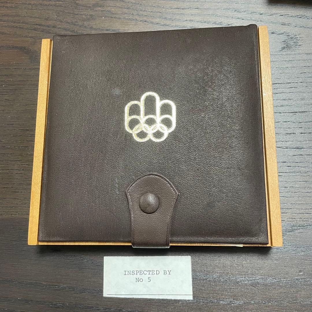 ひろゆき【美品】1976年モントリオール オリンピック記念銀貨4枚セット