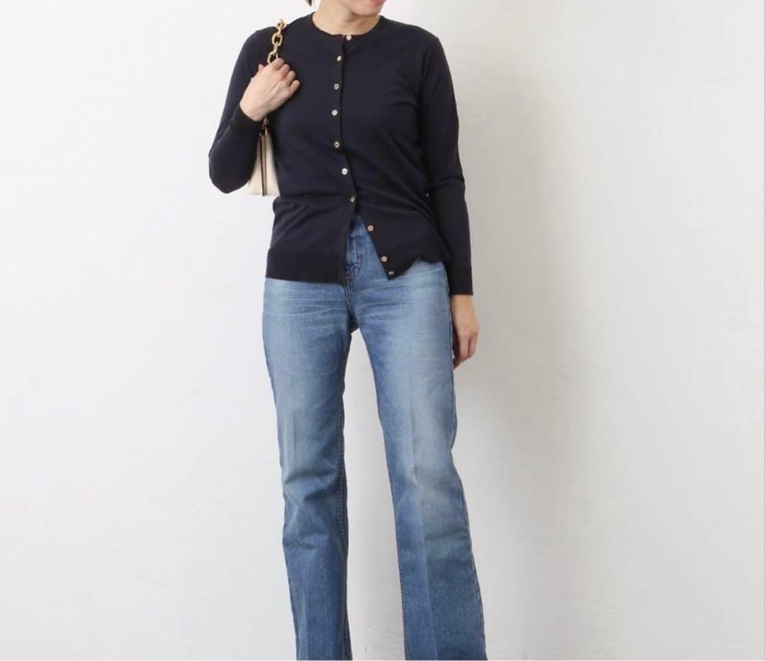 新品タグ付　FF graceクルーネックカーディガン　ドゥーズィエムクラス