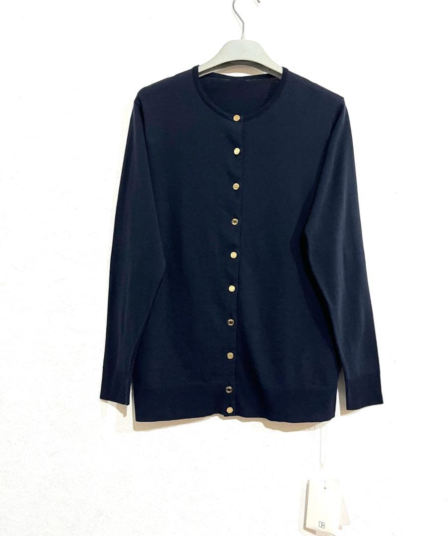 新品タグ付　FF graceクルーネックカーディガン　ドゥーズィエムクラス