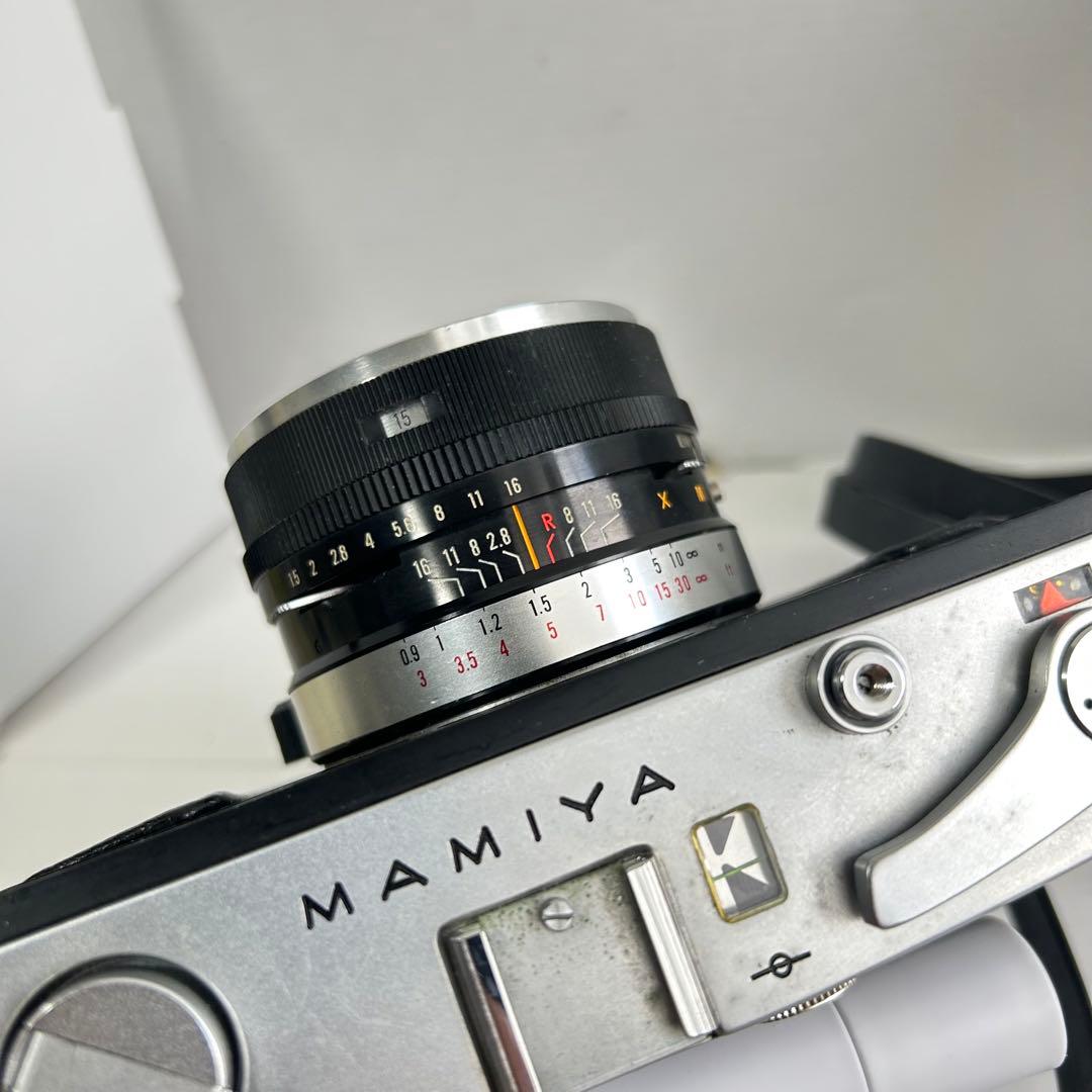 【希少】MAMIYA Super Deluxe フィルムカメラ ケース付き