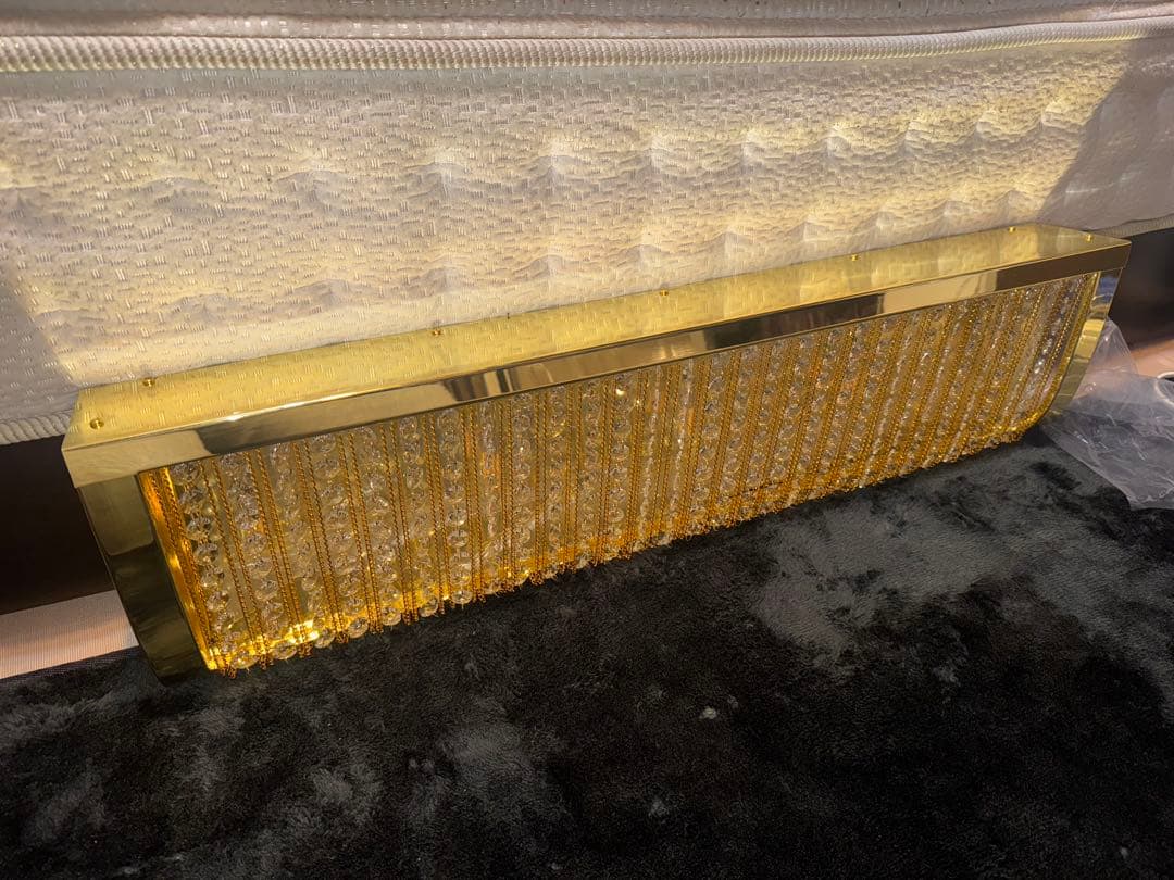 壁掛け　ナイアガラ　シャンデリア　80cm LED球付き