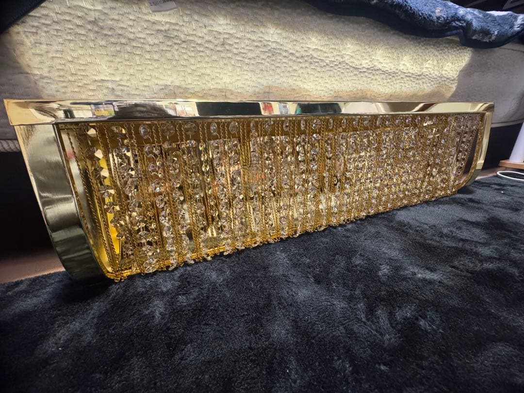 壁掛け　ナイアガラ　シャンデリア　80cm LED球付き