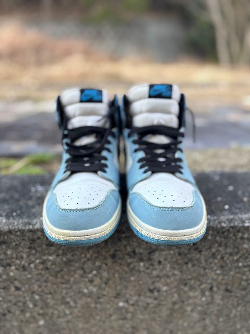 ク*ル様 Nike Air Jordan 1 ユニバーシティーブルー