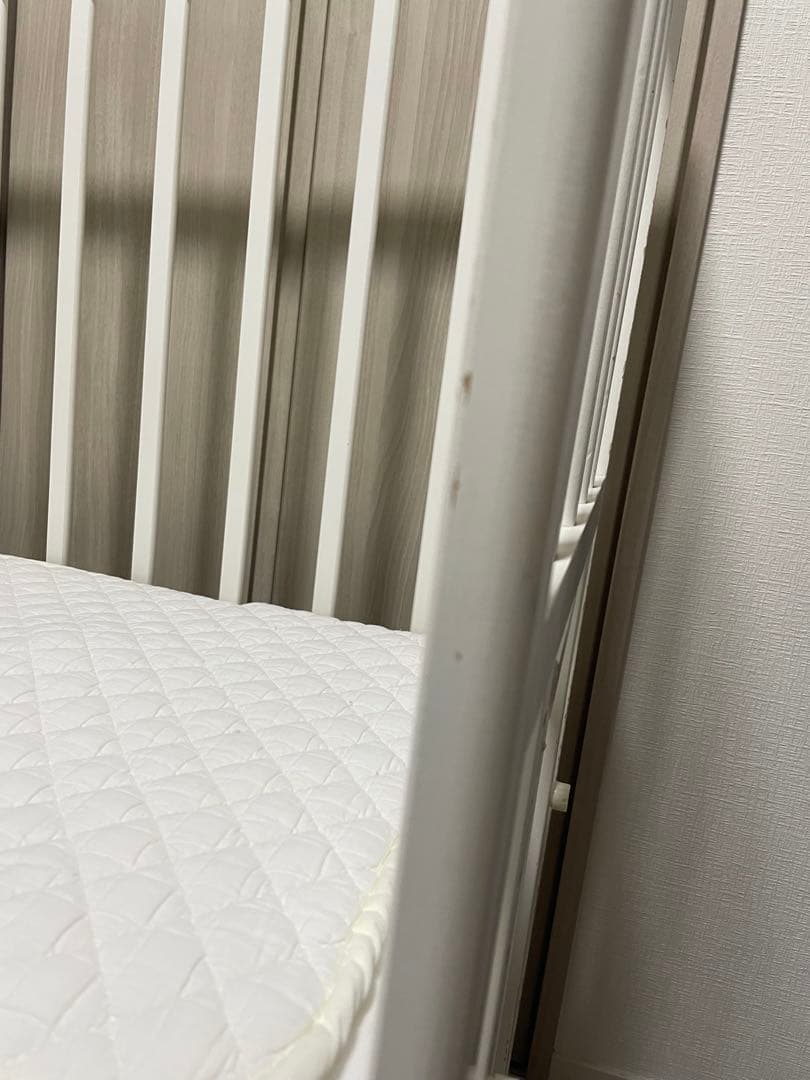 そいねーる ロング ベビーベッド ホワイト