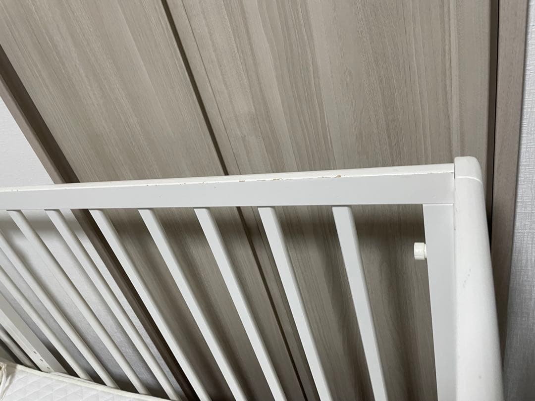 そいねーる ロング ベビーベッド ホワイト