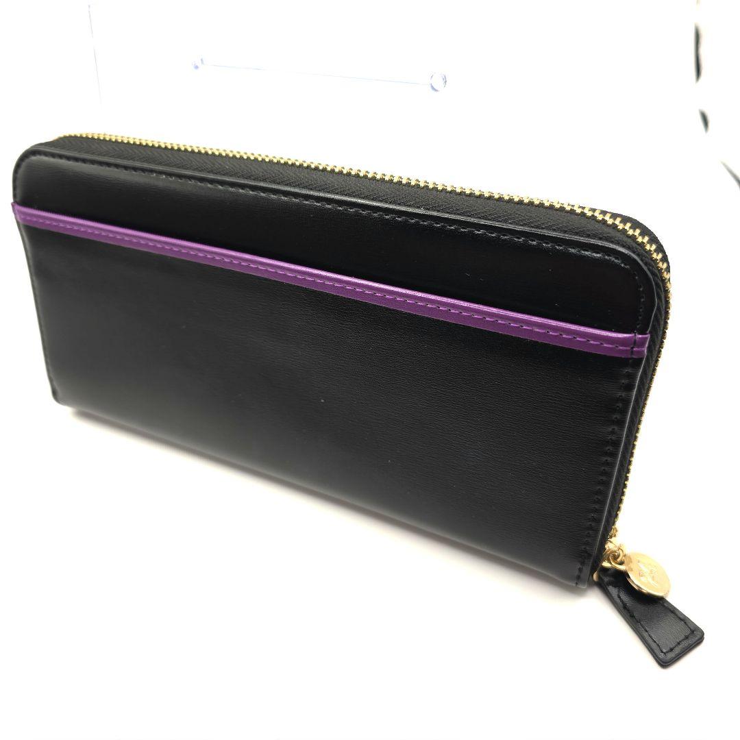 【未使用】琉球風水志シウマ監修の本革長財布黒ギャルソンウォレット