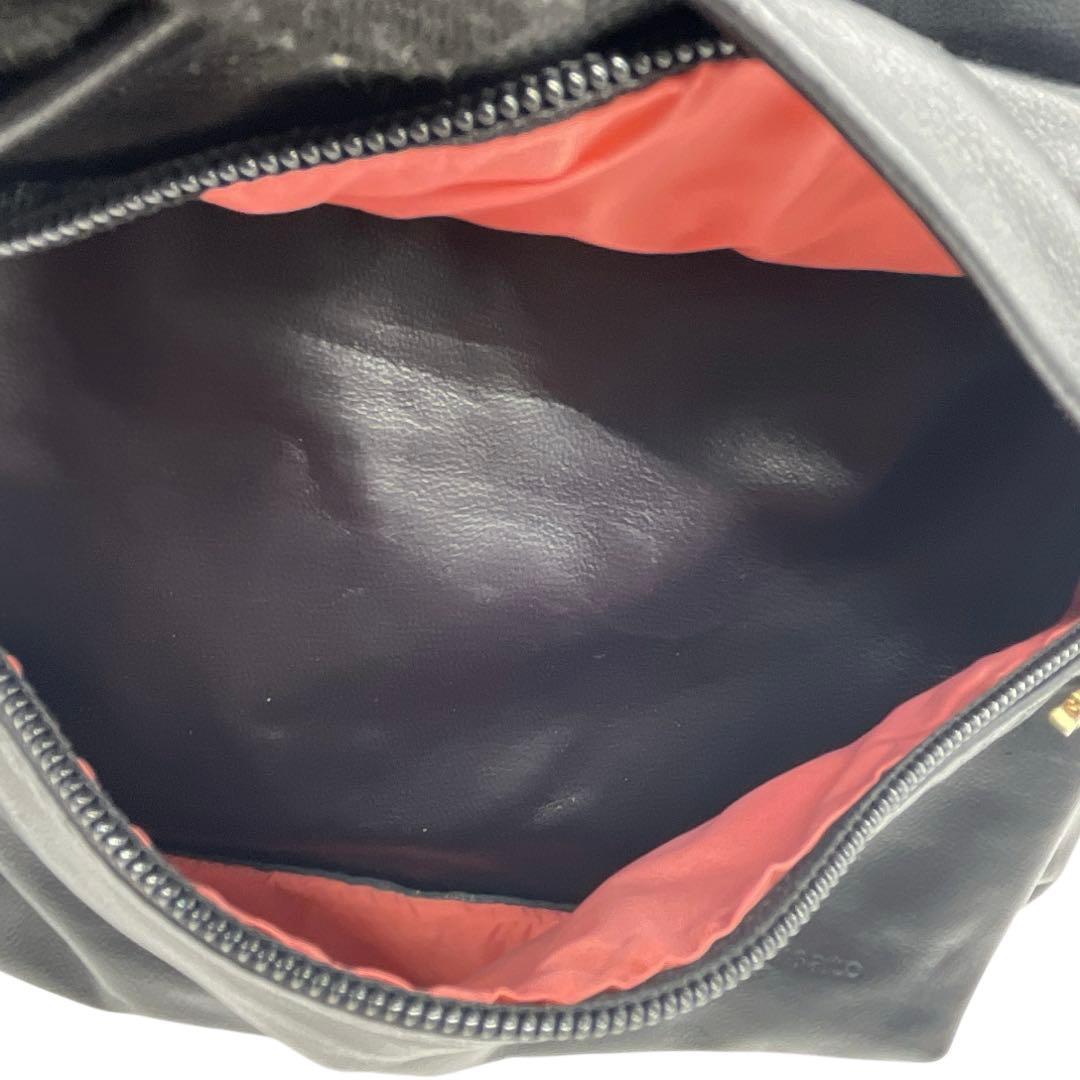 ✨極美品✨ ツモリチサト キャリー リュック オールレザー ブラック ゴールド