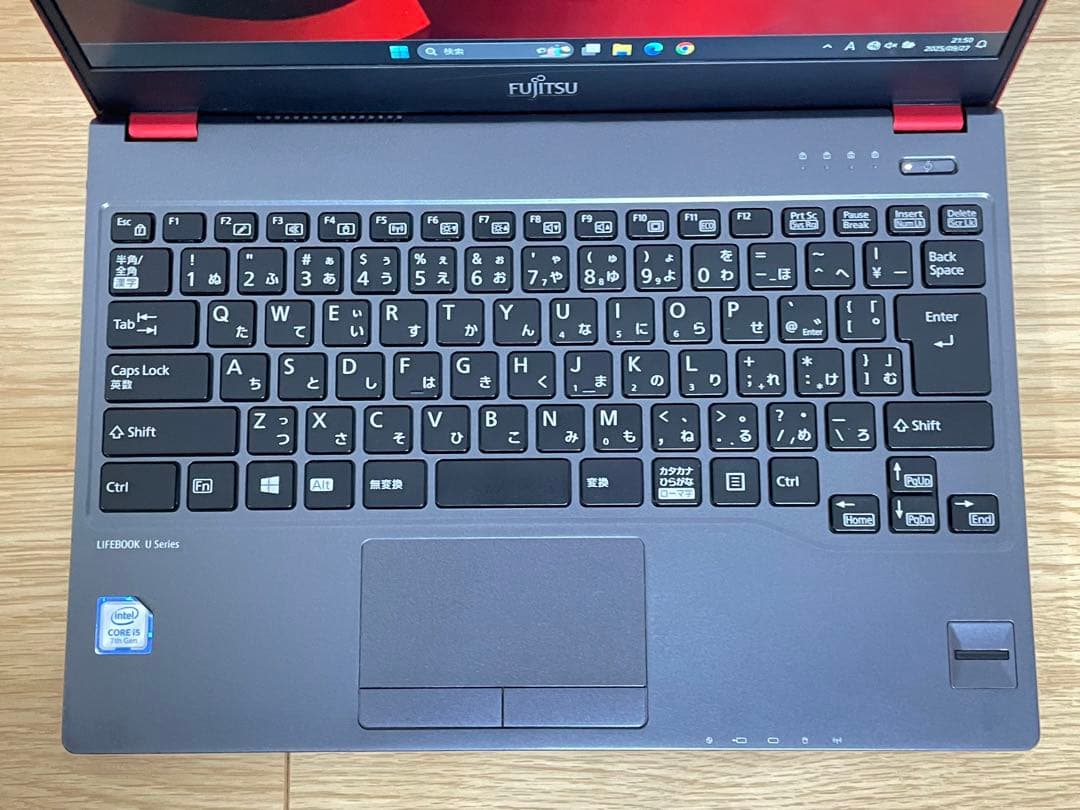 【美品】富士通 LIFEBOOK FHD液晶 i5-7300U SSD256GB