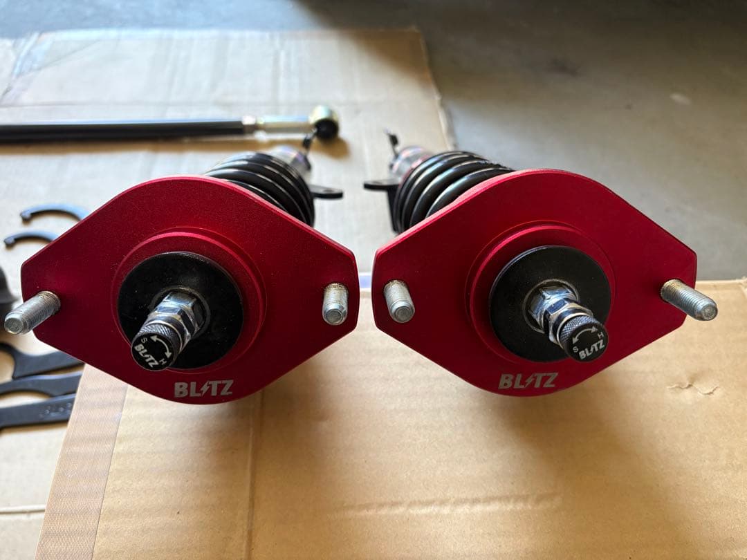 KuMa　BLITZ DAMPER ZZ-R 車高調 エブリィDA17W