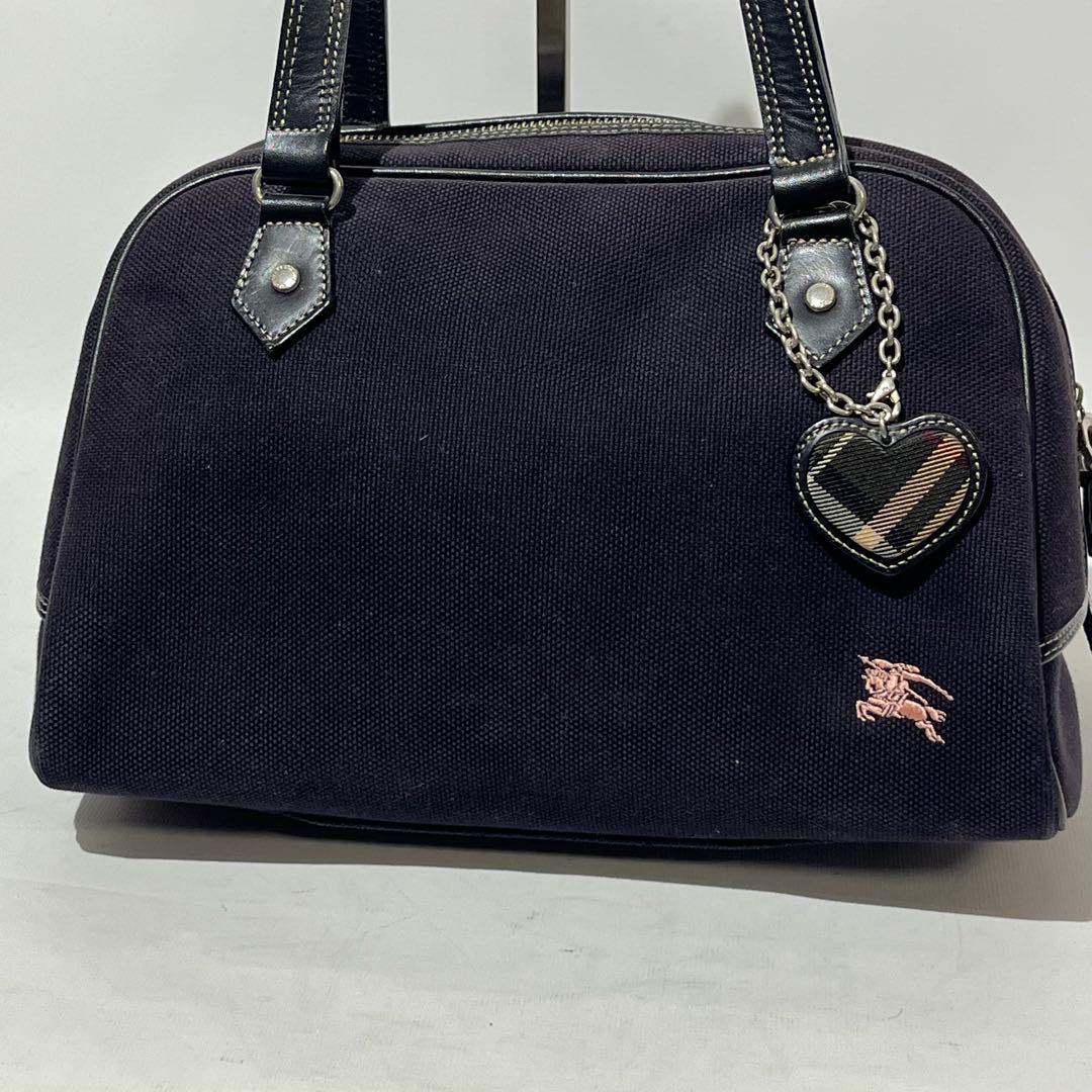 Burberry バーバリー ブルーレーベル ボストンバッグ ハンドバッグ