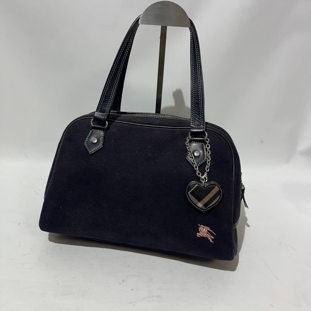 Burberry バーバリー ブルーレーベル ボストンバッグ ハンドバッグ