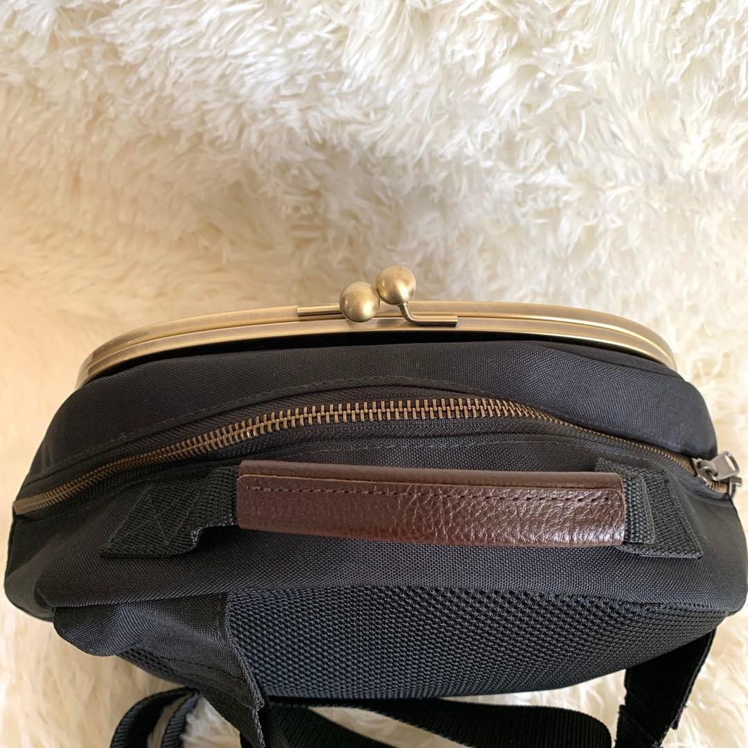 まさ。様AYANOKOJI あやのこうじ がま口ポシェット型ボディバッグ ドット