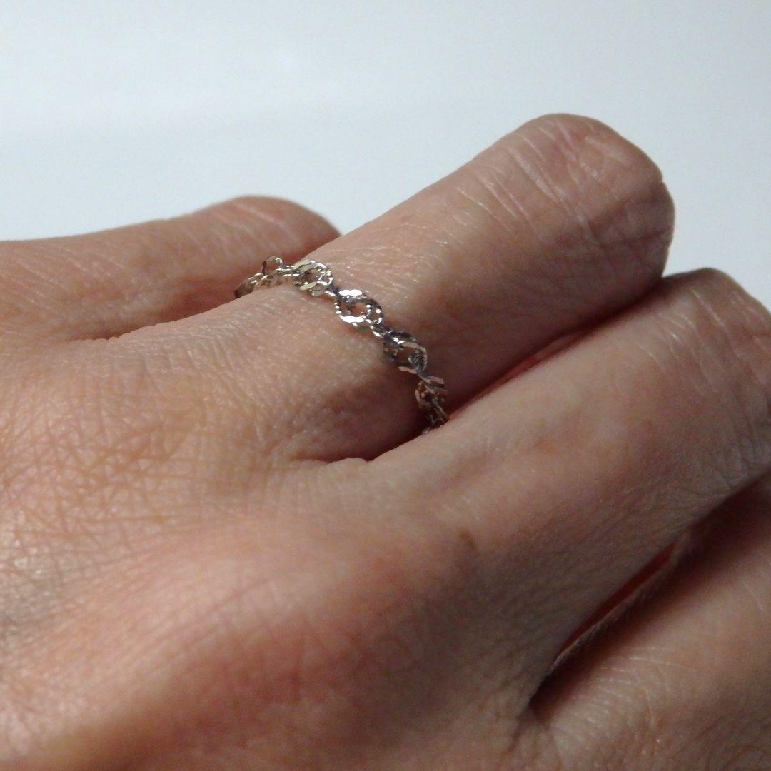 拓磨　k18リング　チェーンリング　スクリューチェーン　1.85㎜幅