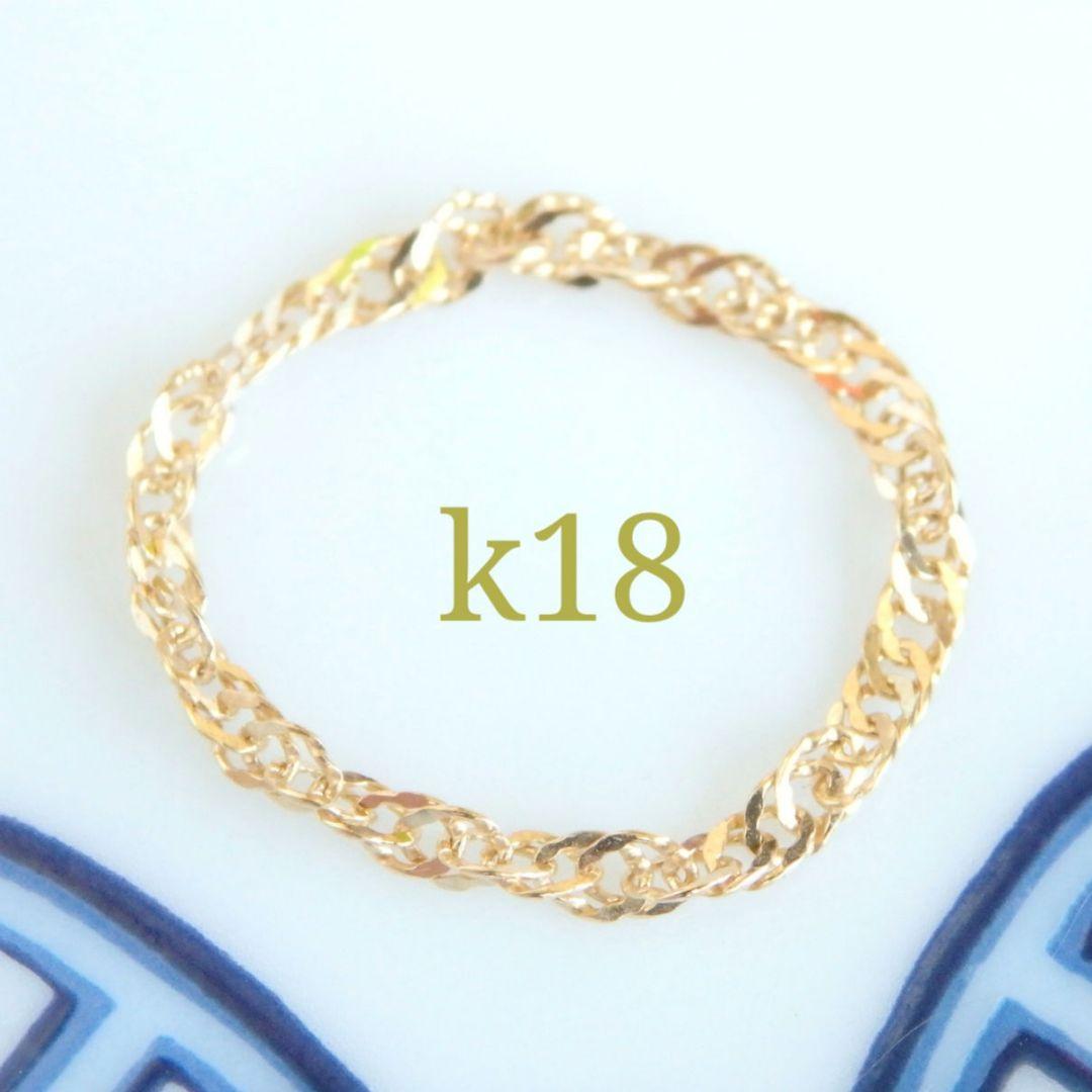拓磨　k18リング　チェーンリング　スクリューチェーン　1.85㎜幅
