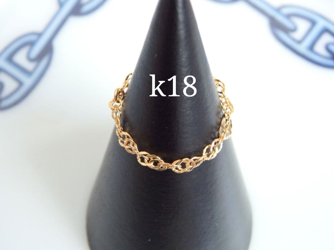 拓磨　k18リング　チェーンリング　スクリューチェーン　1.85㎜幅