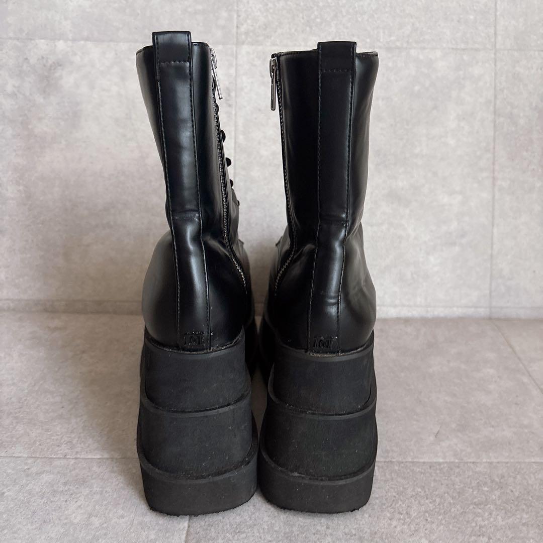 Darichトリプルソールエンジニアブーツ ブラック XL