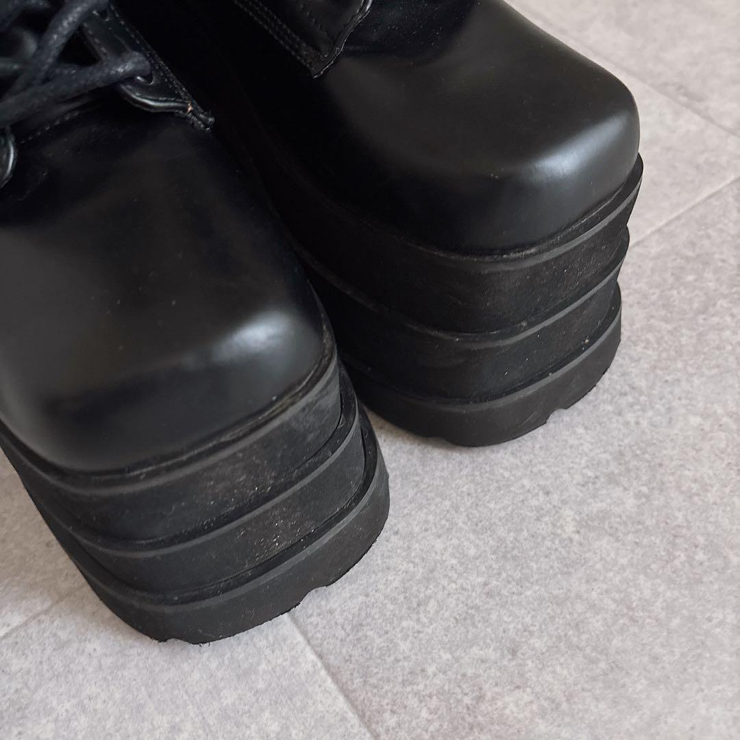 Darichトリプルソールエンジニアブーツ ブラック XL