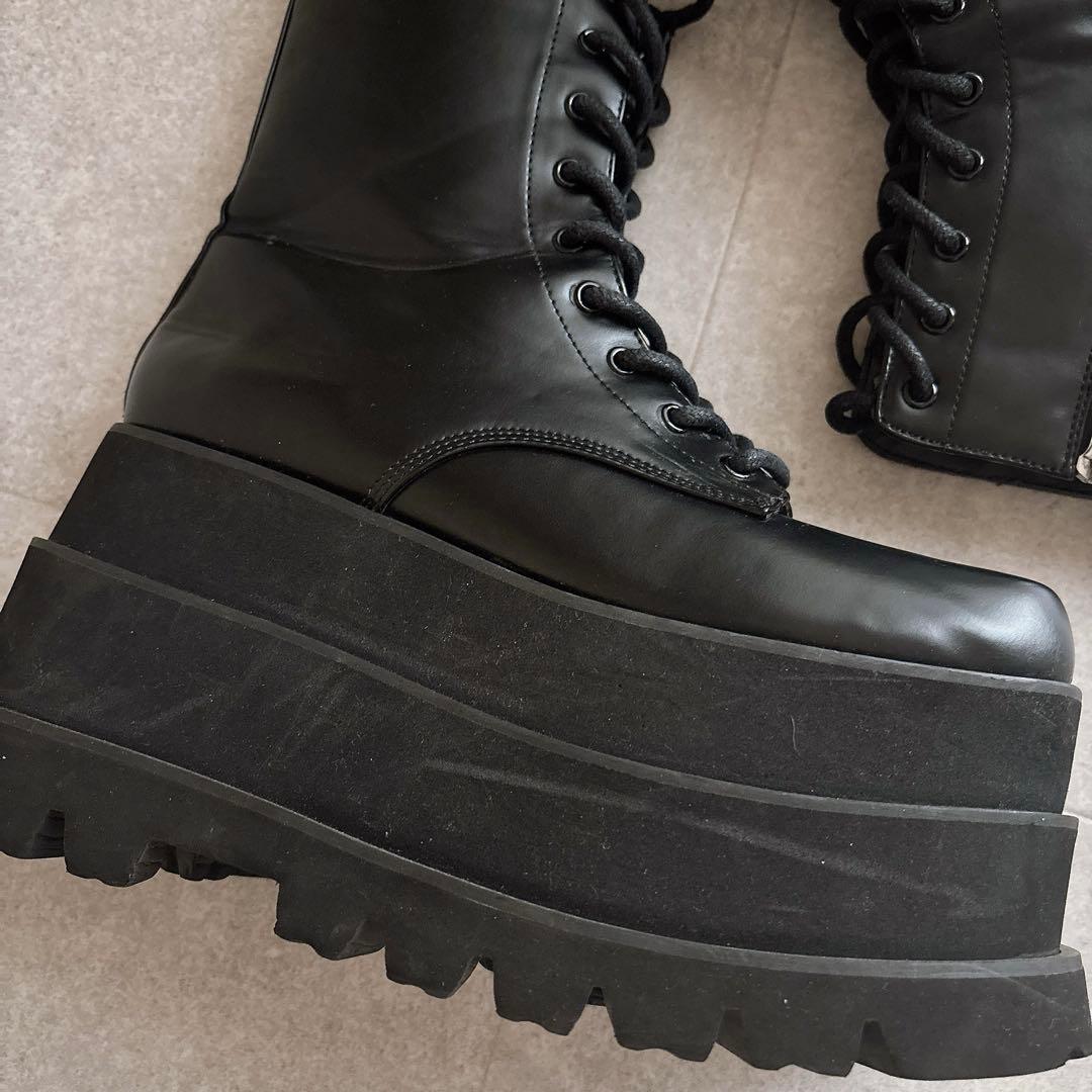 Darichトリプルソールエンジニアブーツ ブラック XL