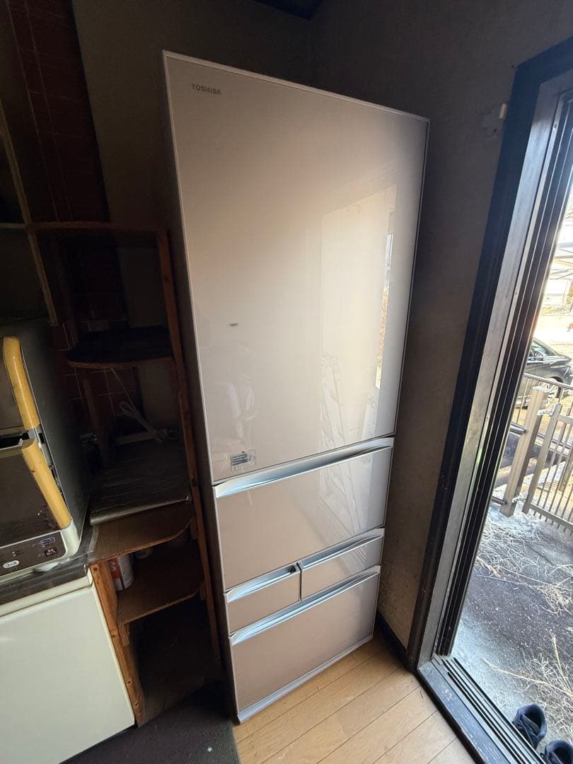引き取り限定！TOSHIBA GR-H43GXVE(ZN) 冷蔵庫 420L