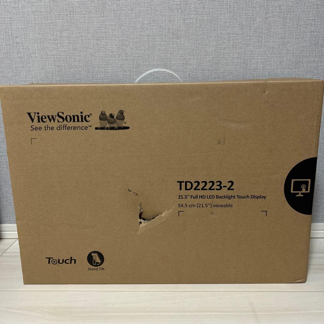 ViewSonic TD2223-2 タッチモニター 21.5インチ　フルHD