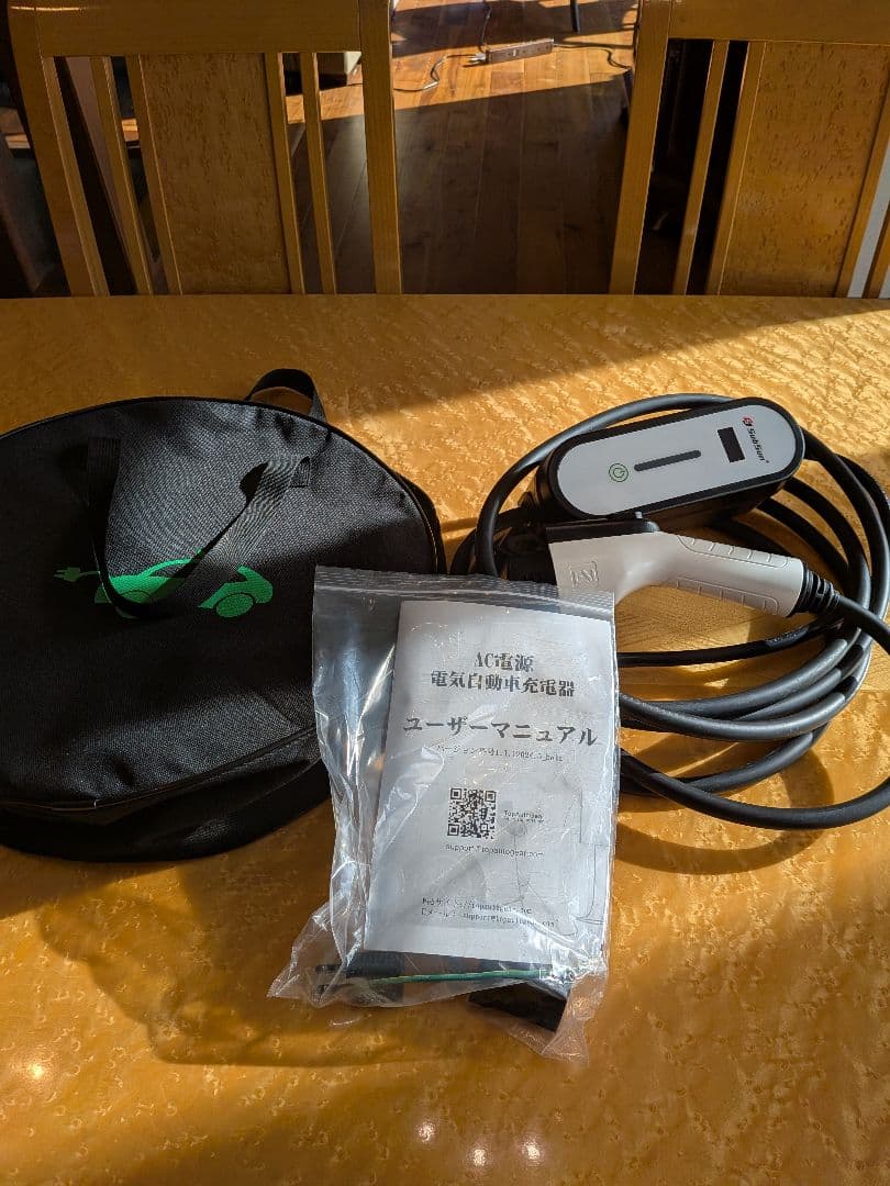 AC電源　電気自動車充電器