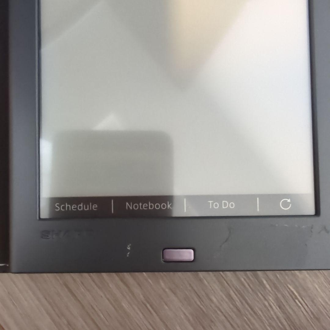 電子ノートシャープ:WG-PN1手帳機能付き Eink 電子ペーパーディスプレイ
