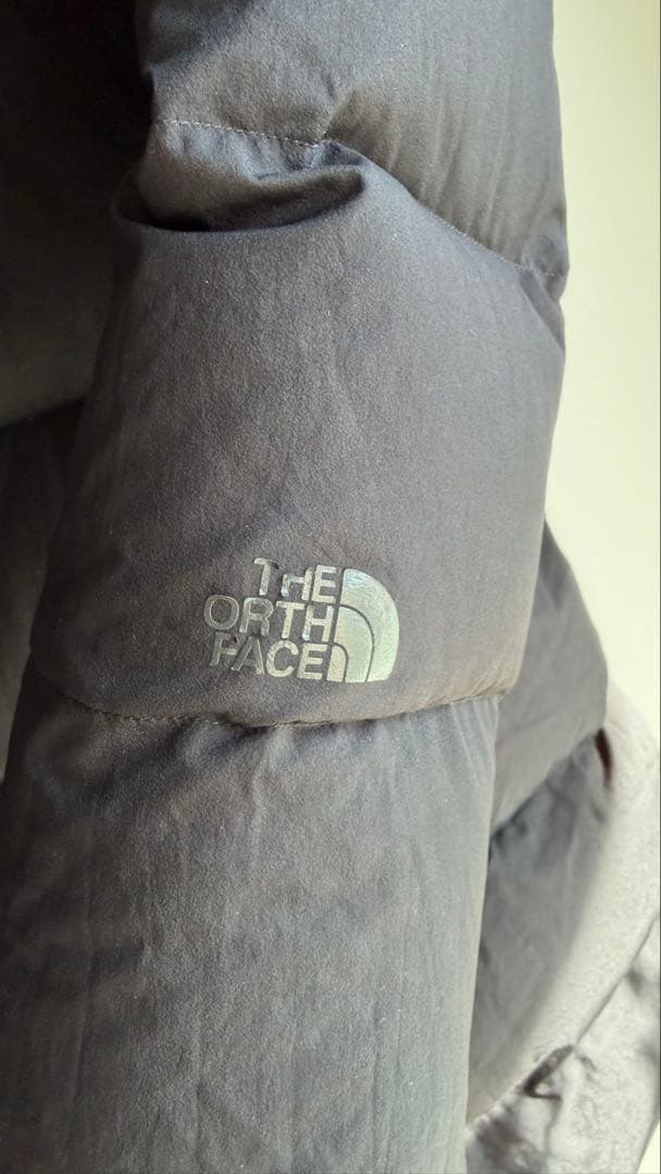 THE NORTH FACE ダウンシェルコート 黒　保存袋付き