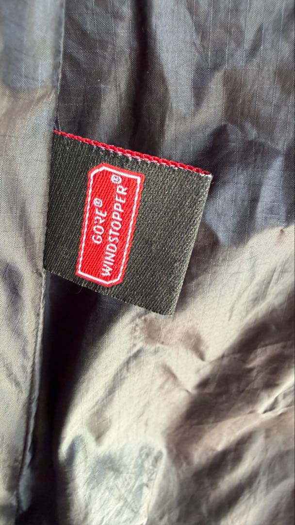 THE NORTH FACE ダウンシェルコート 黒　保存袋付き