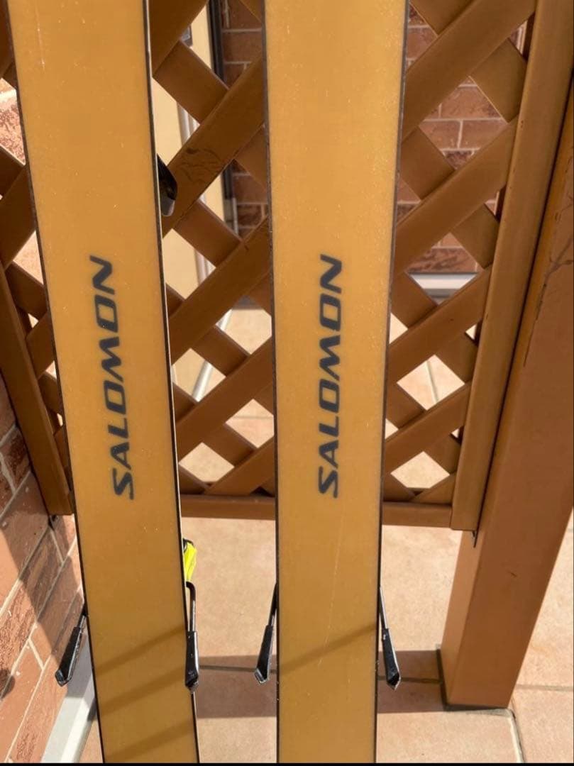 Salomon スキー板 黄色 (145 cm)