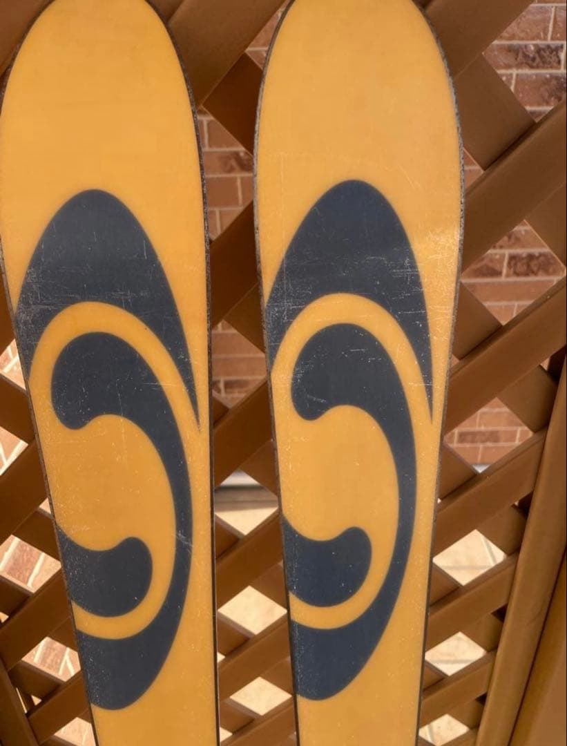 Salomon スキー板 黄色 (145 cm)